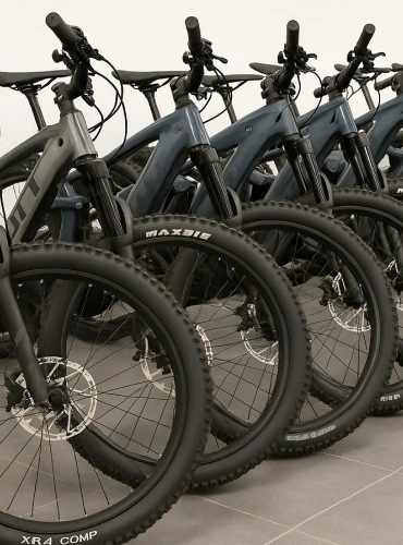 Premium full suspension E-bikes for rent